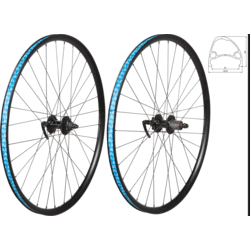 49N 49N Roue Avant route 700c noir disque 6 boulons