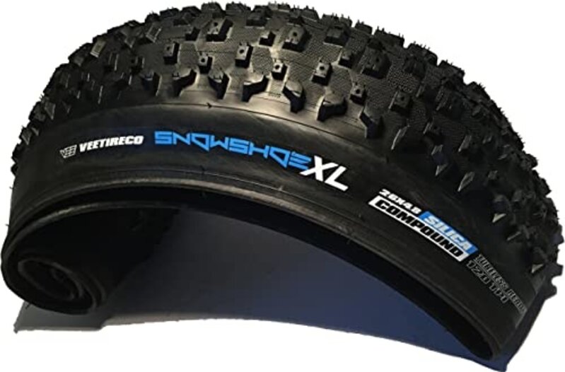 Vee Tire Rubber VEE TIRE Snow Shoe XL pneu de vélo Fat Bike 26 x 4,8'' Sans clou 120TPI Pliable