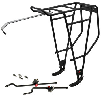 Axiom AXIOM Fatliner porte-bagage arrière pour Fat Bike Noir (355 mm x 170 mm x 427 mm)