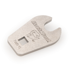 Park Tool PARK TOOL TWB-15 Clé à pédales 15mm avec prise 3/8'' pour clé dynamométrique
