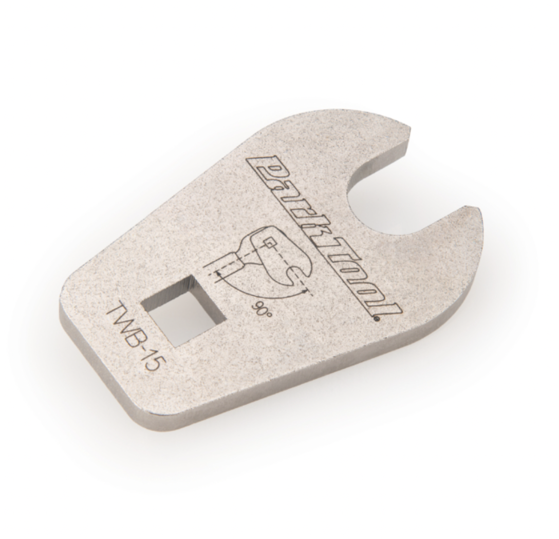 Park Tool PARK TOOL TWB-15 Clé à pédales 15mm avec prise 3/8'' pour clé dynamométrique
