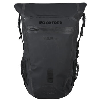 Oxford OXFORD Aqua B25 Sac à dos et porte-bagage de vélo Noir / Gris