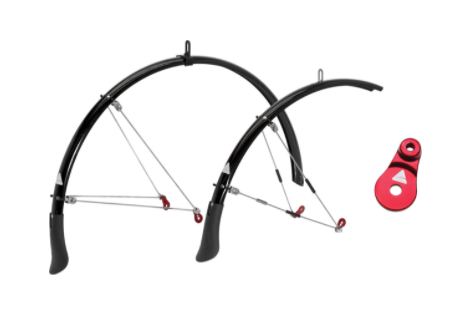 Axiom AXIOM RoadRunner AR Trekk ensemble de garde-boue avant et arrière (roues de 700 x 28c)