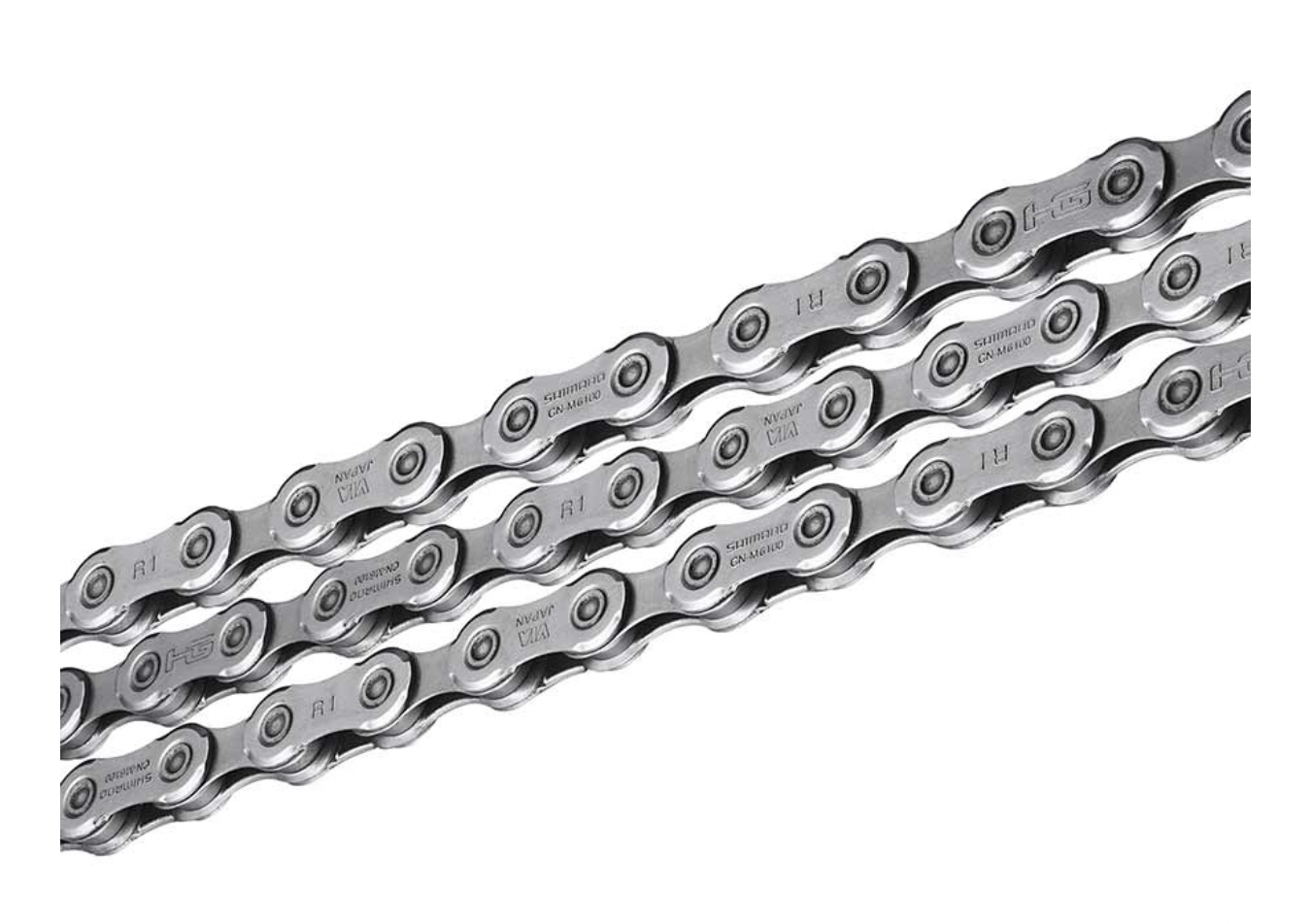 Shimano SHIMANO CN-M6100 chaîne pour vélo de route (12 vitesses, 126 maillons) Argent