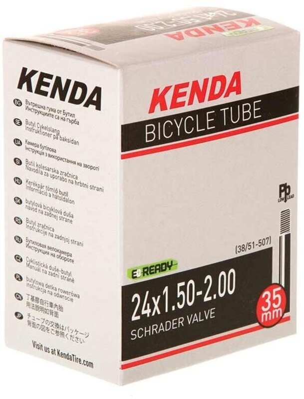 Kenda KENDA Schrader Tube Length: 35mm, 24'', 2.00-2.40
