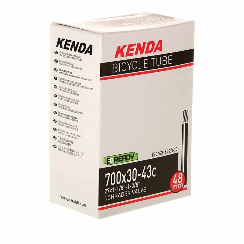 Kenda KENDA Chambre à air Schrader (700 x 30-43c (27 x 1-1/8 - 1-3/8") 48 mm