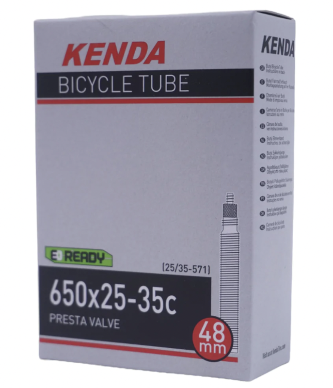 Kenda KENDA Chambre à air Presta (700 x 25-35C, valve amovible)