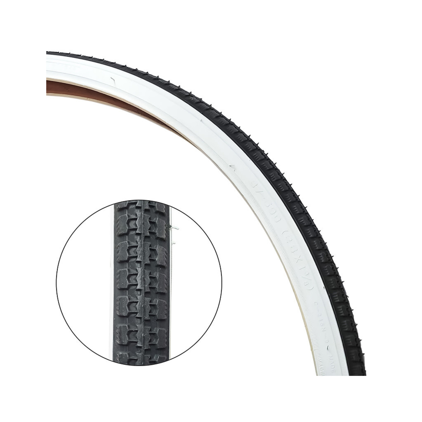 Pneu vélo 20x2.20 (56-406) Haro HPF bleu flancs beiges - Équipement