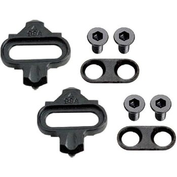 Eclypse ECLYPSE 98A Shimano SPD Cales à jeu latéral 4° noir paire