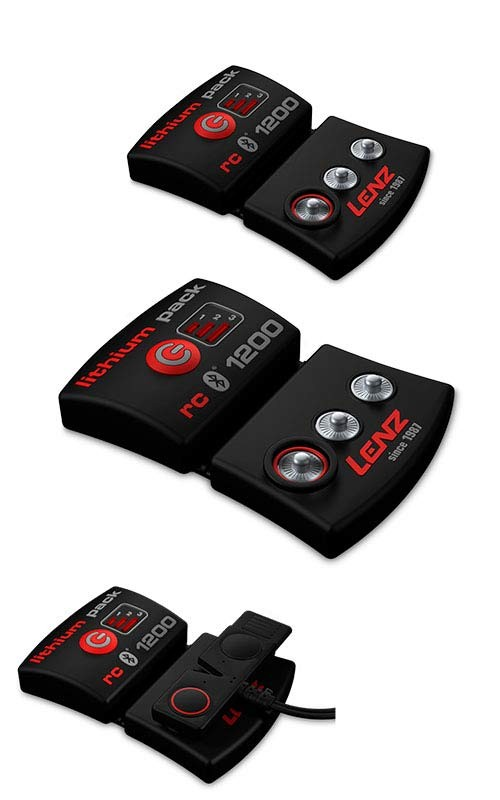Lenz LENZ Ensemble de batterie pour bas chauffant Lithium 1200