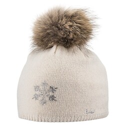 Bula BULA Snowflake beanie tuque Ivory avec flocon