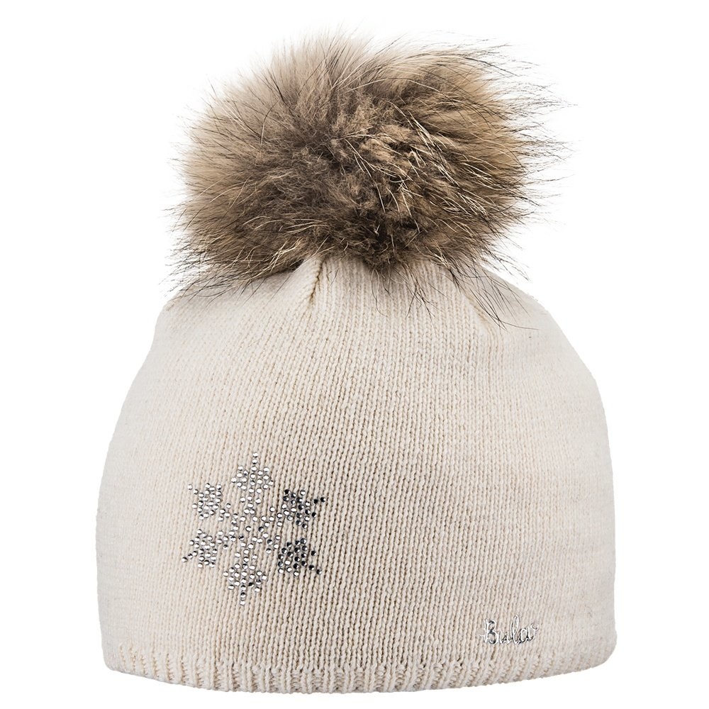 Bula BULA Snowflake beanie tuque Ivory avec flocon
