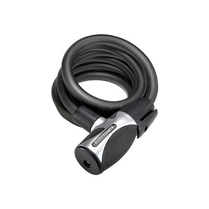 Kryptonite KRYPTONITE, Kryptoflex 1218 Cadenas à clé 180cm x 12 mm