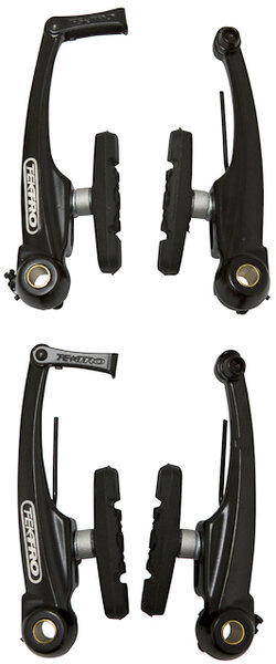 Tektro TEKTRO V-Brake 857 freins avant ou  arrière aluminium Noir paire