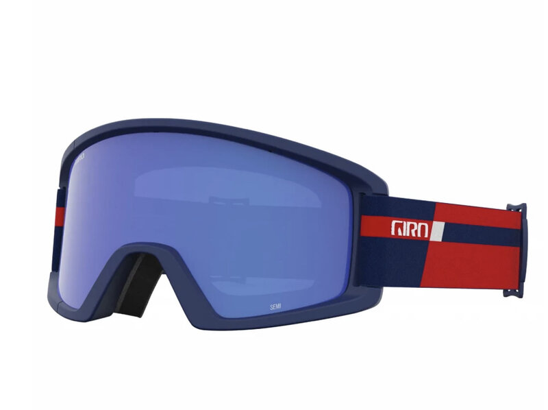 Giro GIRO Semi Lunette de ski adulte Marine / Ligne Rouge /Gris Cobalt