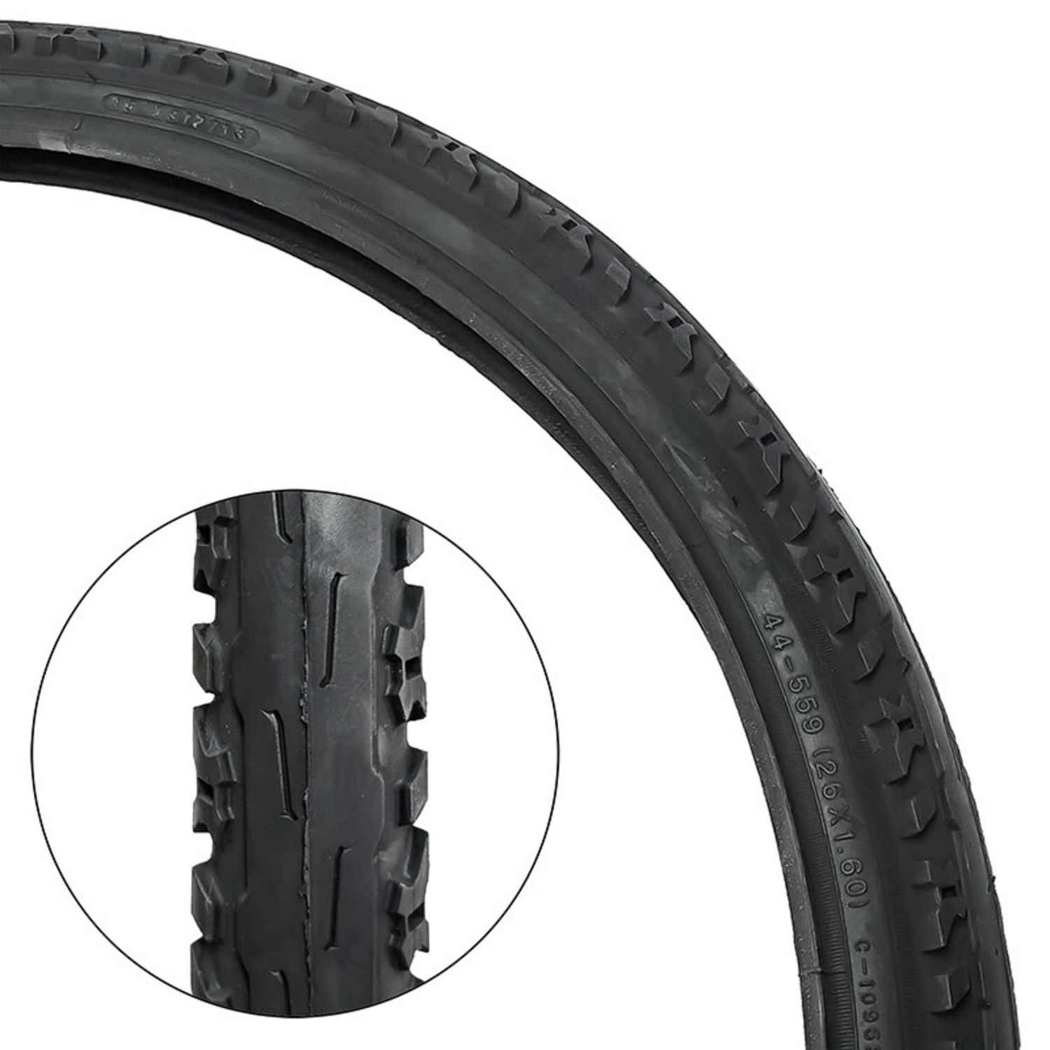 CST CST City pneu de vélo de route (26 x 1,90'', 40-65 PSI) Skinwall