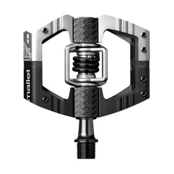 Crank Brothers CRANKBRO Mallet E LS pédales avec clip pour vélo de montagne enduro et trail Noir/Argent