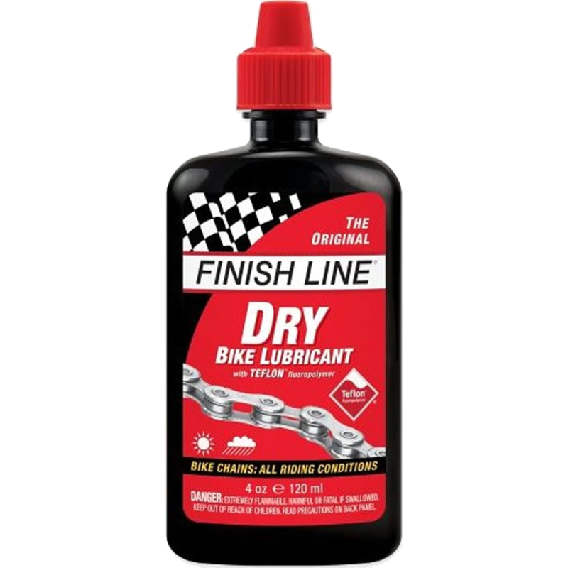 Finish Line FINISH LINE Lubrifiant Sec pour chaine (Dry) 120ml (4oz)