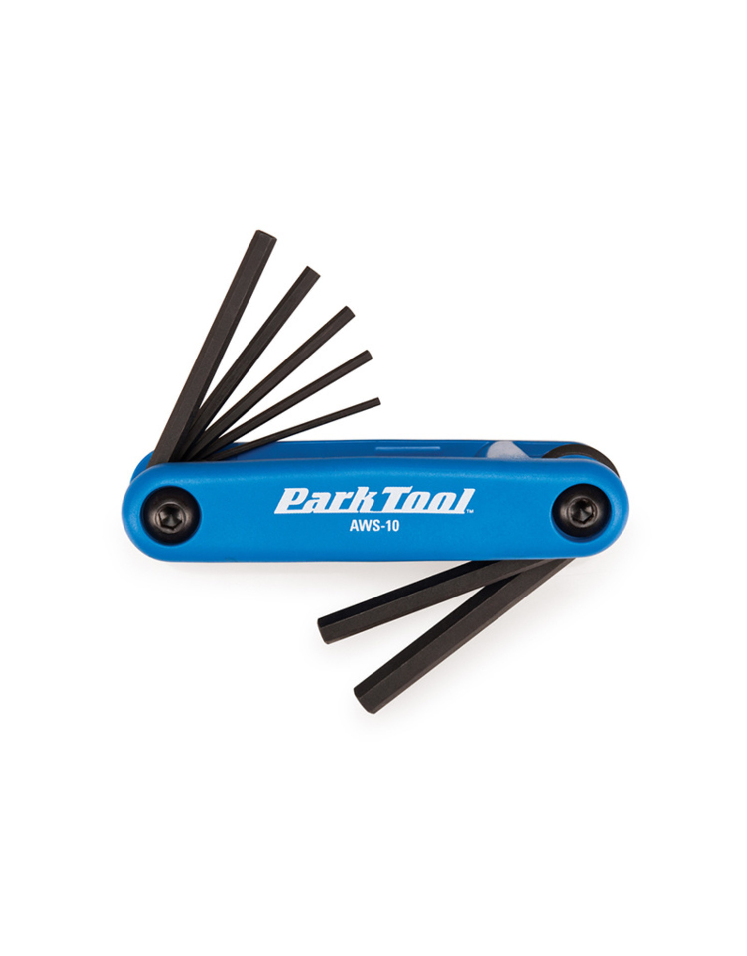 Park Tool PARK TOOL AWS-10 clés hexagonales repliables (1,5 mm, 2 mm, 2,5 mm, 3 mm, 4 mm, 5 mm et 6 mm)
