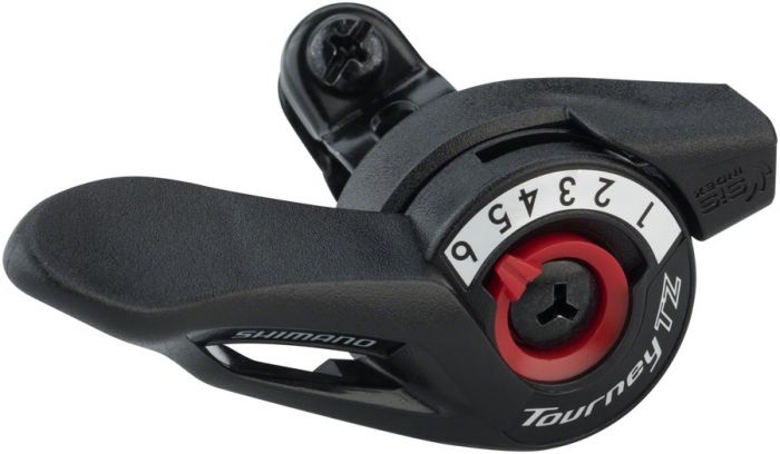 Shimano SHIMANO Tourney SL-TZ500 levier de vitesses (6 vitesses, activation par pouce