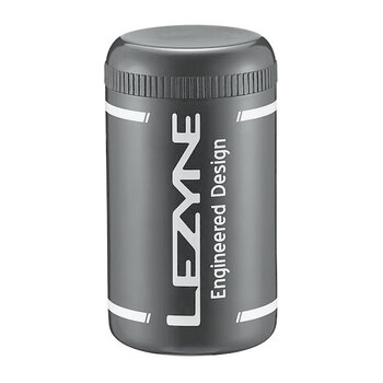 Lezyne LEZYNE Flow Caddy contenant en forme de bouteille avec rangement interne (73 mm (Lo) x 73 mm (La) x 135 mm (Ha))