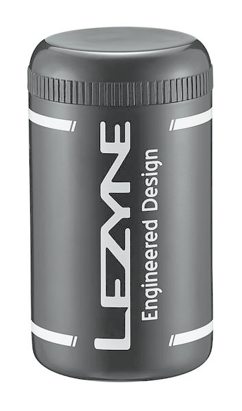 Lezyne LEZYNE Flow Caddy contenant en forme de bouteille avec rangement interne (73 mm (Lo) x 73 mm (La) x 135 mm (Ha))