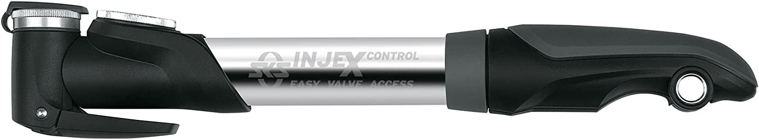 SKS GERMANY SKS GERMANY Injex Control pompe à vélo pour types de valves Argent