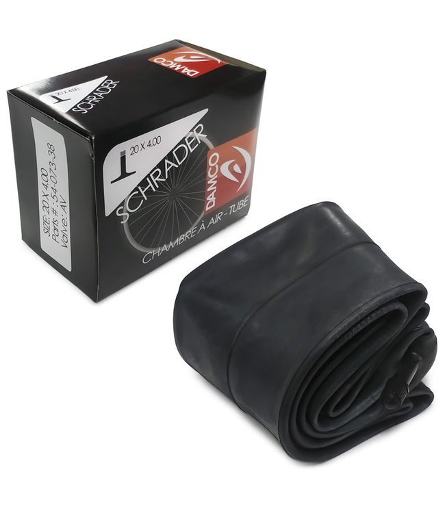Damco DAMCO chambre à air Schrader pour Fat Bike (20 x 3,00-4,00'', 35 mm)