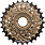 Shimano SHIMANO MF-TZ500 roue libre 6 vitesses 14-28T