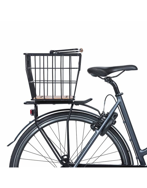 Basil BASIL Nordland MIK panier pour vélo de route (avant ou arrière) Noir