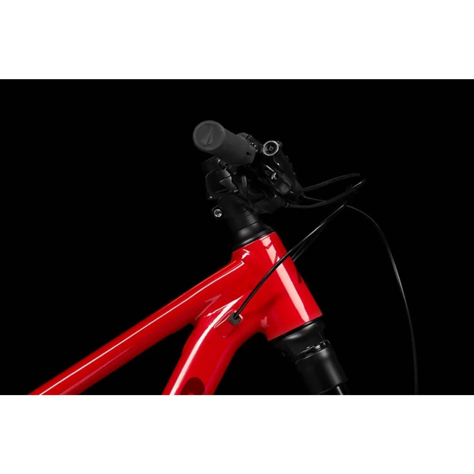 Poignées vélo enfant rouges 100 mm V2 - Pièce équipement vélo