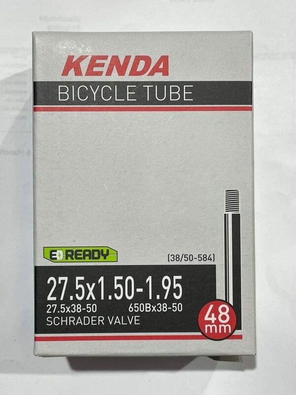 Kenda KENDA chambre à air Schrader (27,5 x 1,50-1,95, 48 mm)