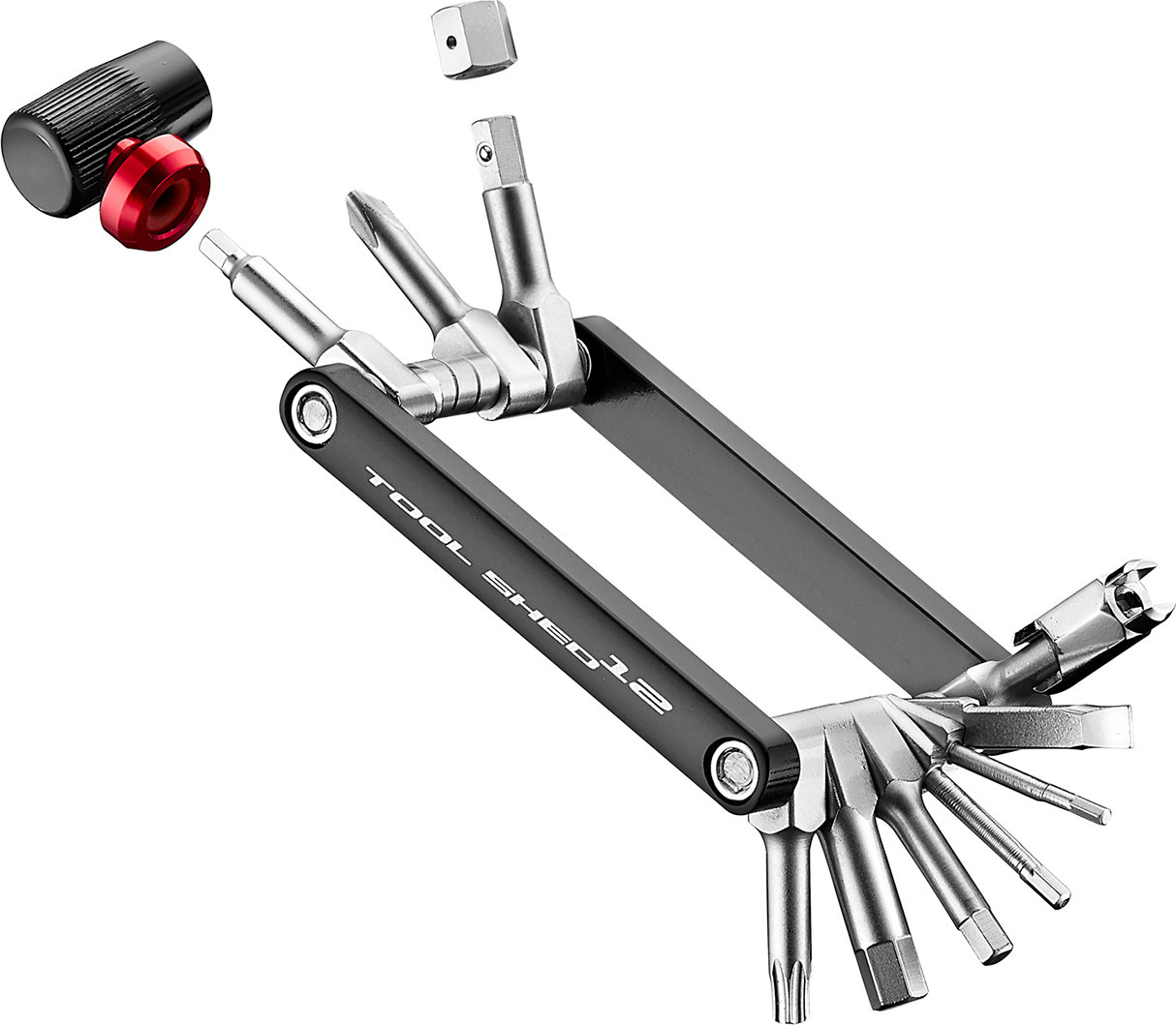 Giant GIANT ToolShed 12 outil multi-fonctions (clés hexagonales de 3 mm avec détenteur de CO2)