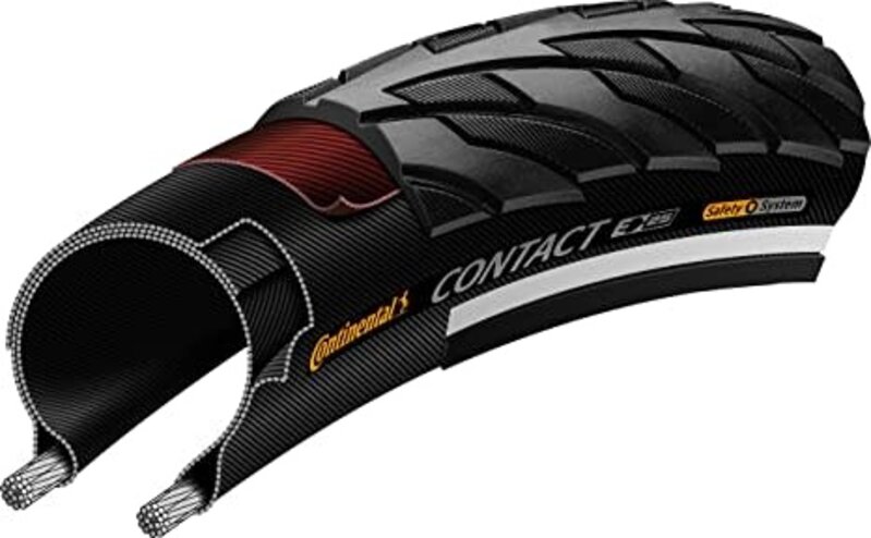 Continental CONTINENTAL Ride City pneu de vélo de route avec tringle en métal