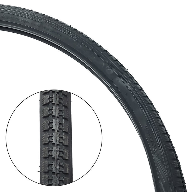 CST CST C245N pneu de vélo de route (26 x 1 3/8'', 65 PSI) Noir