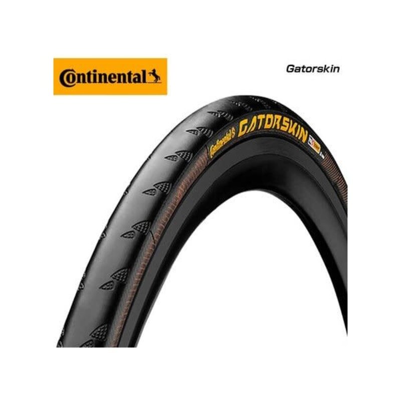Continental CONTINENTAL Gatorskin pneu de vélo de route (700 x 25c) Duraskin Pliable