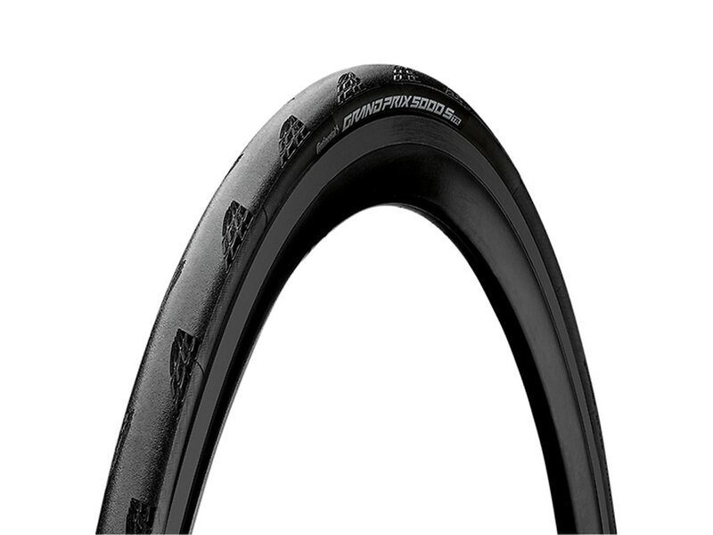 Continental CONTINENTAL Grand Prix 5000 S TR pneu de vélo de route (700 x 28c, 73 PSI) BlackChili Noir