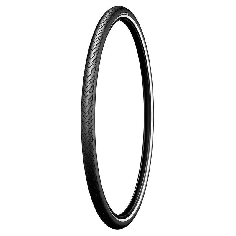 Michelin MICHELIN Protek pneu de vélo de route (700 x 32c, 22 TPI, Protek 1 mm) tringle rigide Reflex Noir