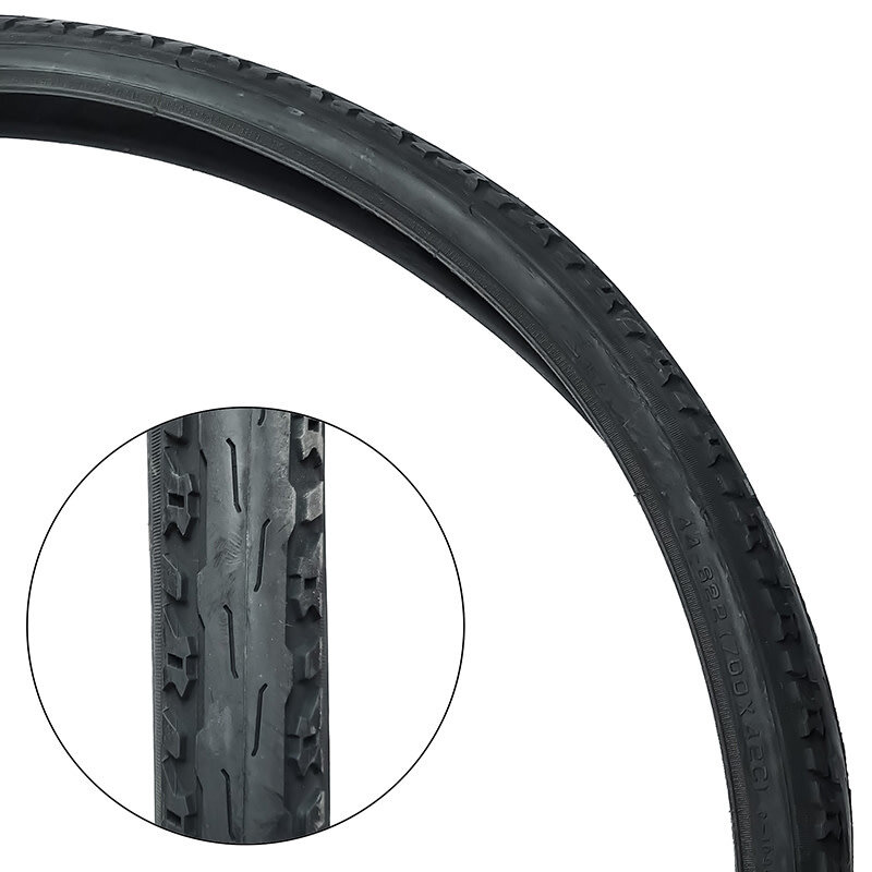 CST CST pneu de vélo de route (700 X 42c) Noir