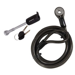 swagman SWAGMAN Locking Threaded Hitch Pin 1/2" plus 6.5 pieds cable