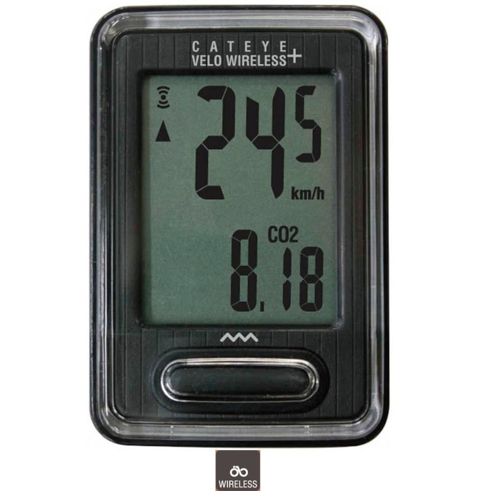 Cat Eye CATEYE Velo Wireless cyclomètre pour vélo Noir (8 fonctions)