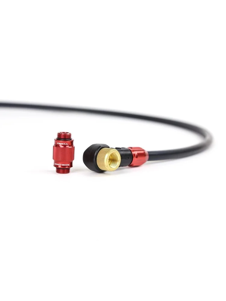 Lezyne LEZYNE Pressure Over Drive 2.5" pompe à pied ABS-1 Pro Chuck 220psi Noir