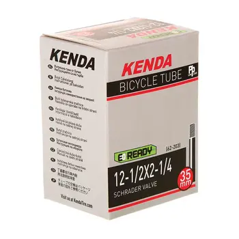 Kenda KENDA Bicycle Tube chambre à air 12-1/2 x 2 - 1/4'' Schrader 35mm