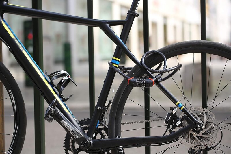Zéfal ZÉFAL K-Traz C6 Code cadenas de vélo à câble Noir 12 mm (d) x 180 cm (L)