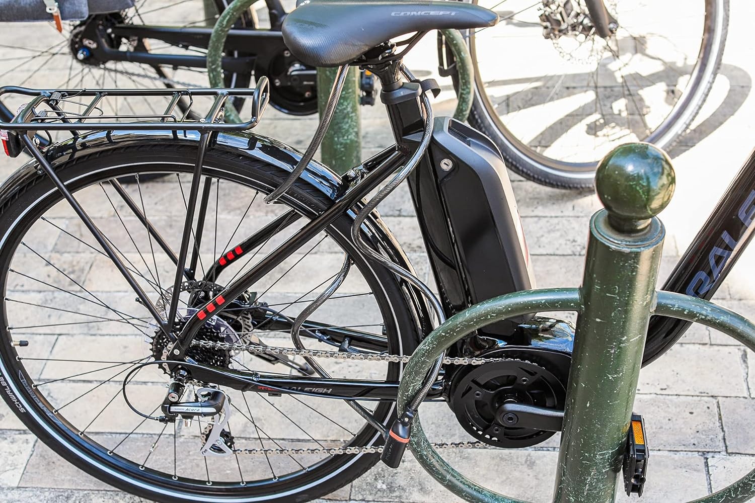 Zéfal ZÉFAL K-Traz C8 Code cadena de vélo à câble Noir 12 mm (d) x 185 cm (L)