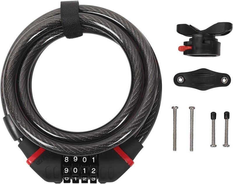 Zéfal ZÉFAL K-Traz C9 Code cadena de vélo à câble Noir 15 mm (d) x 185 cm (L)