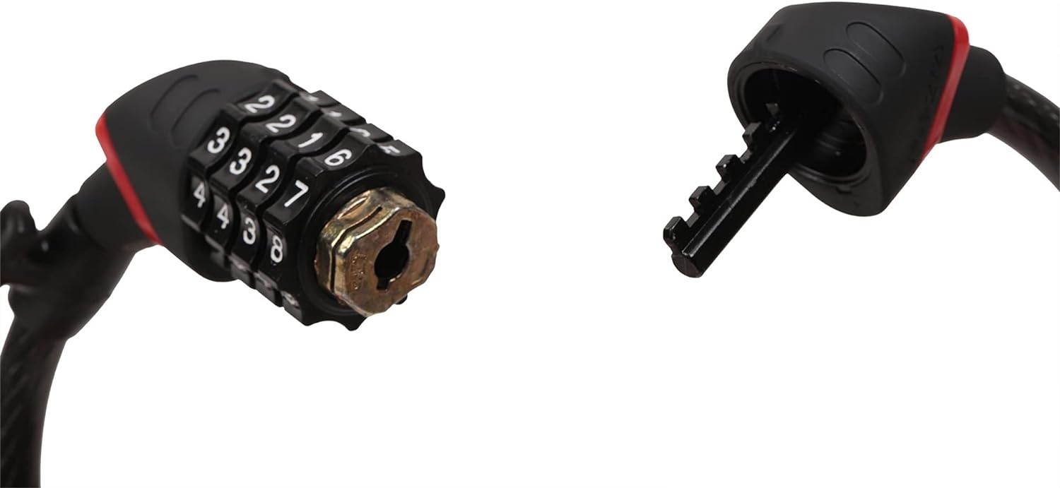 Zéfal ZÉFAL K-Traz C9 Code cadena de vélo à câble Noir 15 mm (d) x 185 cm (L)