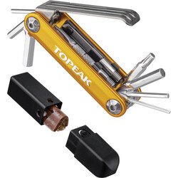 Topeak TOPEAK Tubi 11 Multi-Outils avec Outil de réparation Tubeless Or