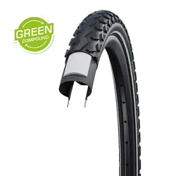 Schwalbe SCHWALBE Land Cruiser Plus pneu pour vélo hybride 700 x 35c