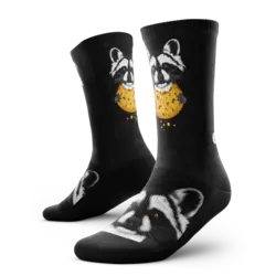 Outway OUTWAY Bas mi-mollet Rad Racoon Crew Unisexe